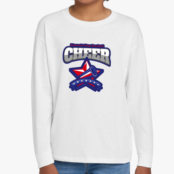 Youth Heavy Cotton 100% Cotton Long Sleeve T Shirt  Thumbnail